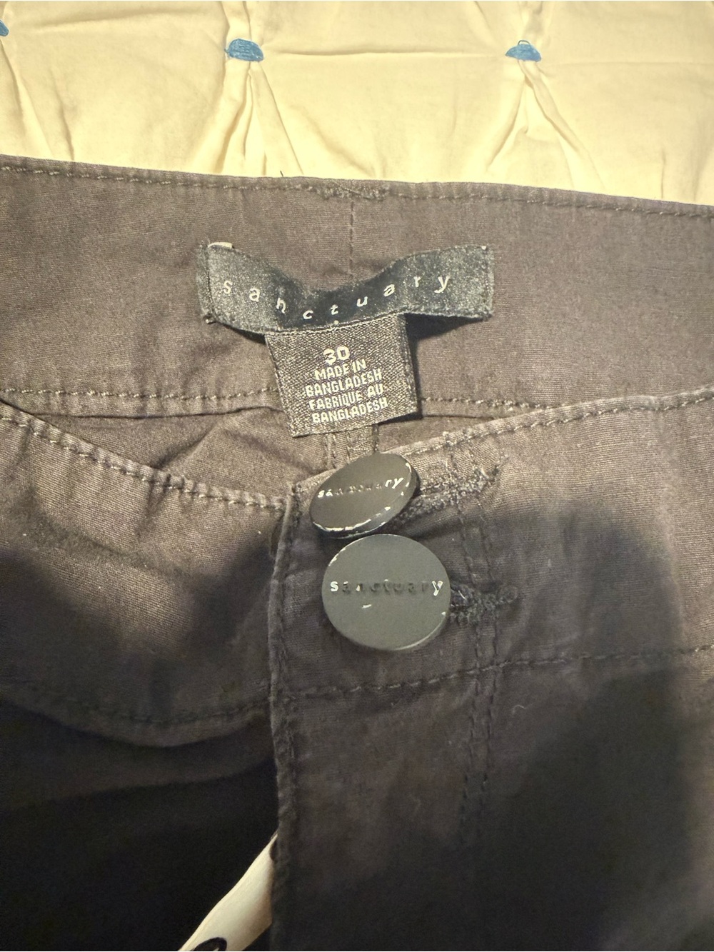 Sanctuary Black Cargo Pants 30 - Picture 3 of 9